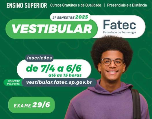 VESTIBULAR FATEC 2025