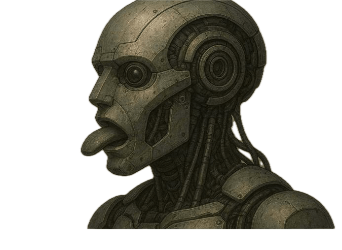 ROBÔ COM LÍNGUA ROBÓTICA